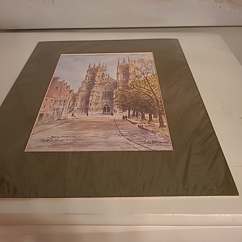 York Minister The West Front Illustration